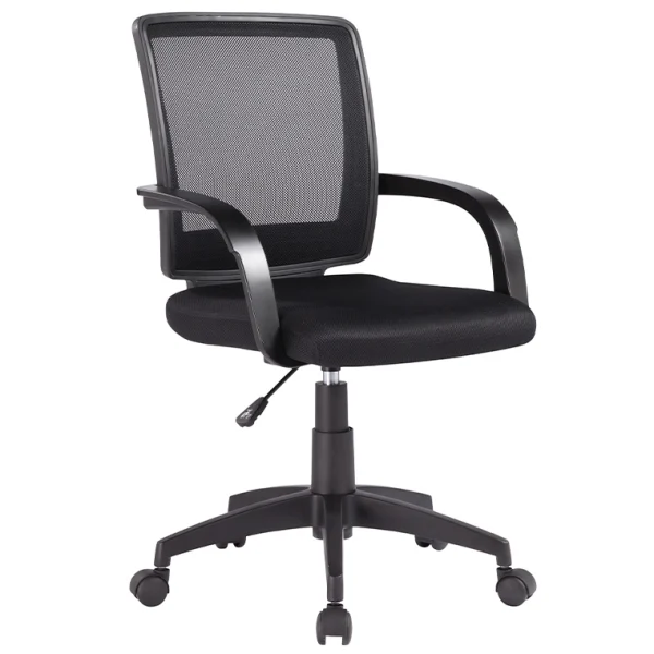 Chaise bureau en maille noire Q-Connect