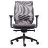 Fauteuil ergonomique Arco gris vue de face avant