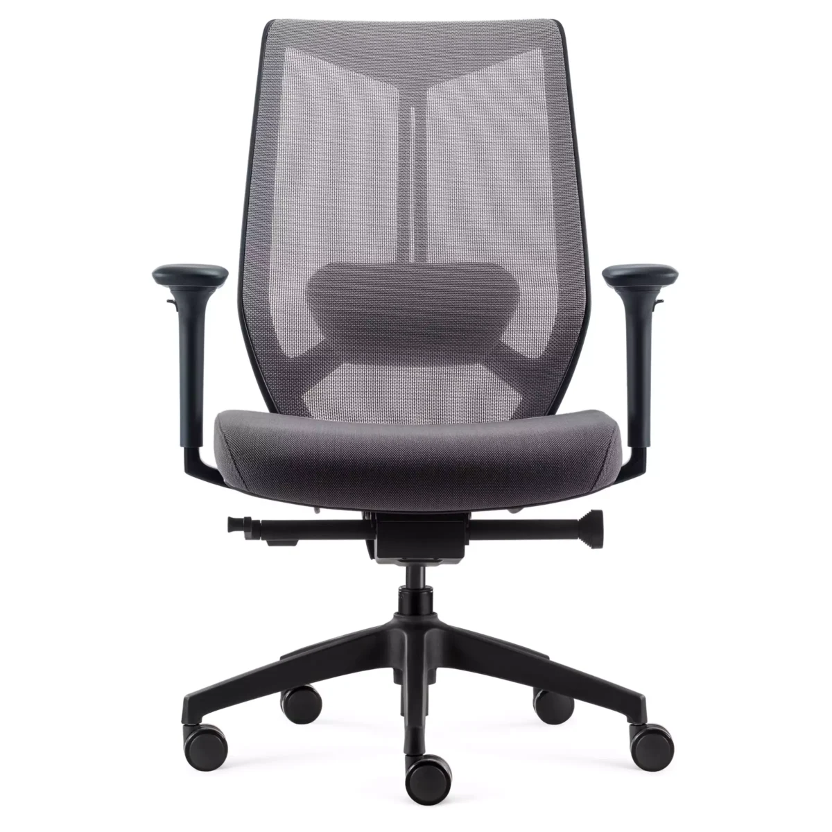 Fauteuil ergonomique Arco gris vue de face avant