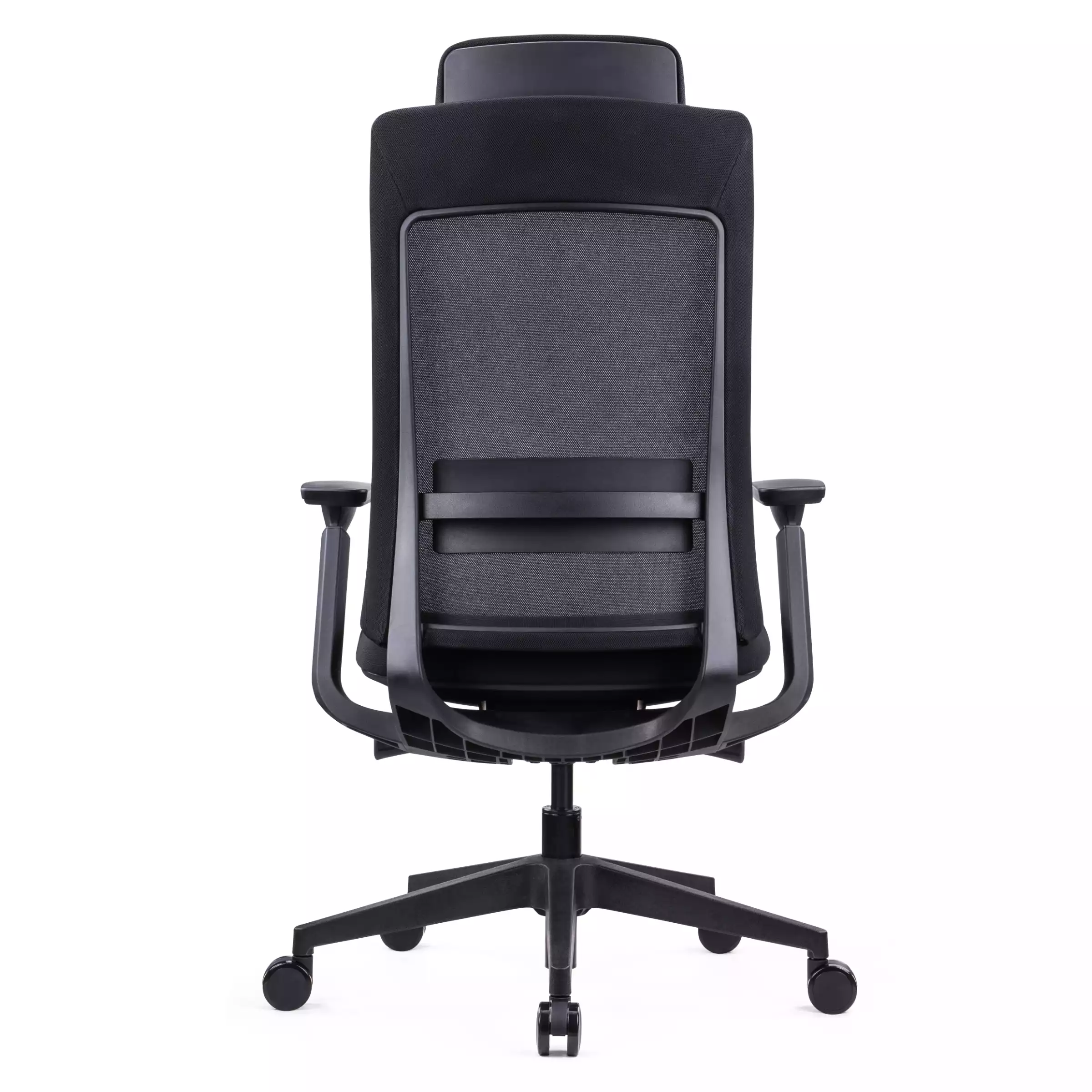 Fauteuil ergonomique MTi 501 en noir, vue arrière