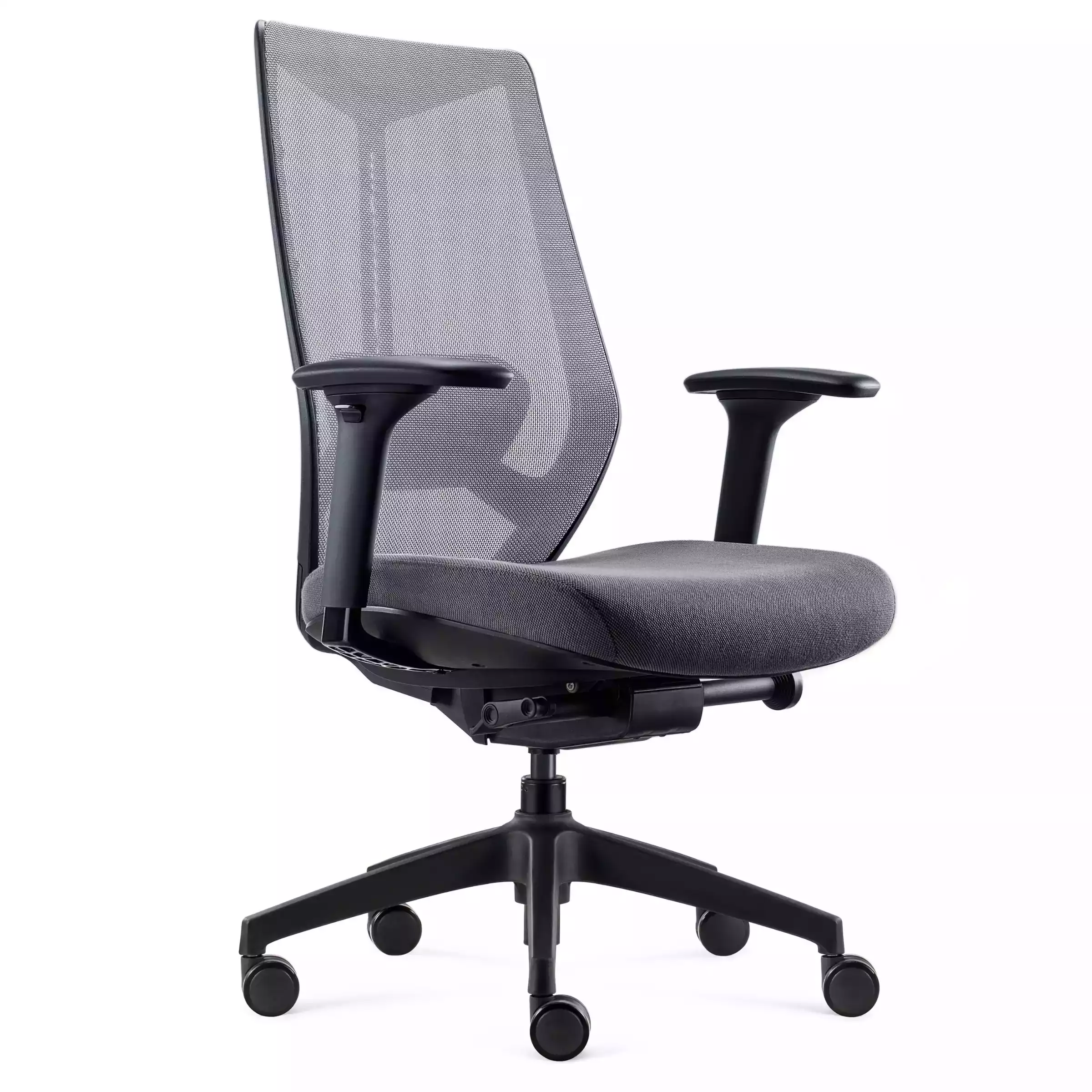 Fauteuil ergonomique Arco gris 3/4 avant droit