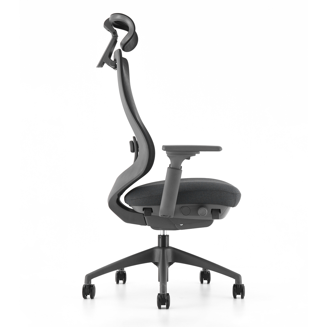 Fauteuil ergonomique Owen – Vue de profil