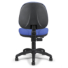 Fauteuil Star bleu – Vue de dos sans accoudoirs