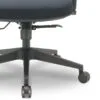 Jeu de 5 roulettes universelles pour fauteuil couleur noir 11/60mm – Waytex – montées sur un fauteuil de bureau