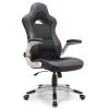 Fauteuil gaming CENTAURE baquet noir rouge – Waytex