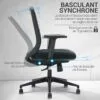 Fauteuil de bureau CETI - Thumbnail Image 6