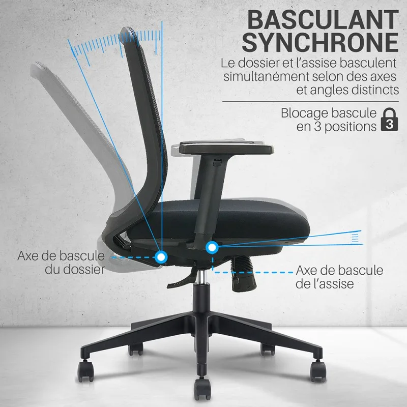 Fauteuil de bureau CETI – Image 6