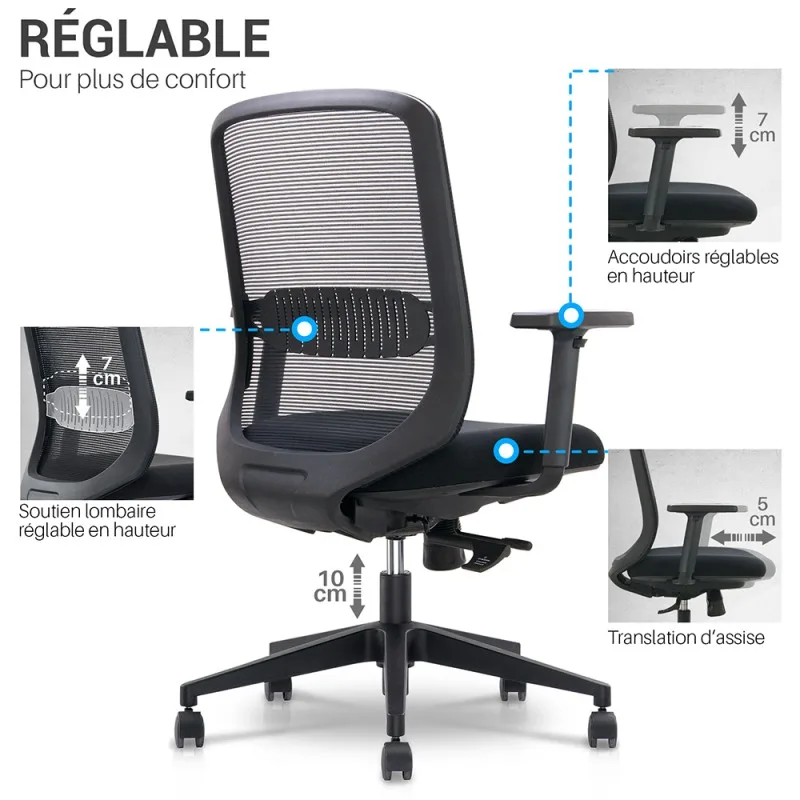 Fauteuil de bureau CETI – Image 5