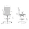 78043-Siege-Fauteuil-de-bureau-Assis-Debout--SOKOR--Pieds-fixes---Gris (6)