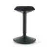 Tabouret de bureau dynamique SCORPI noir – Waytex – vue d'ensemble