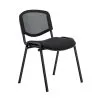 Chaise visiteur noire CV600 MTi empilable