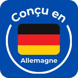 Pictogramme : conçu en Allemagne