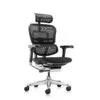 Fauteuil Ergohuman Elite 24h/24 assise tissu noir - Thumbnail Image 8
