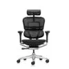 Fauteuil Ergohuman Elite 24h/24 assise tissu noir - Thumbnail Image 7