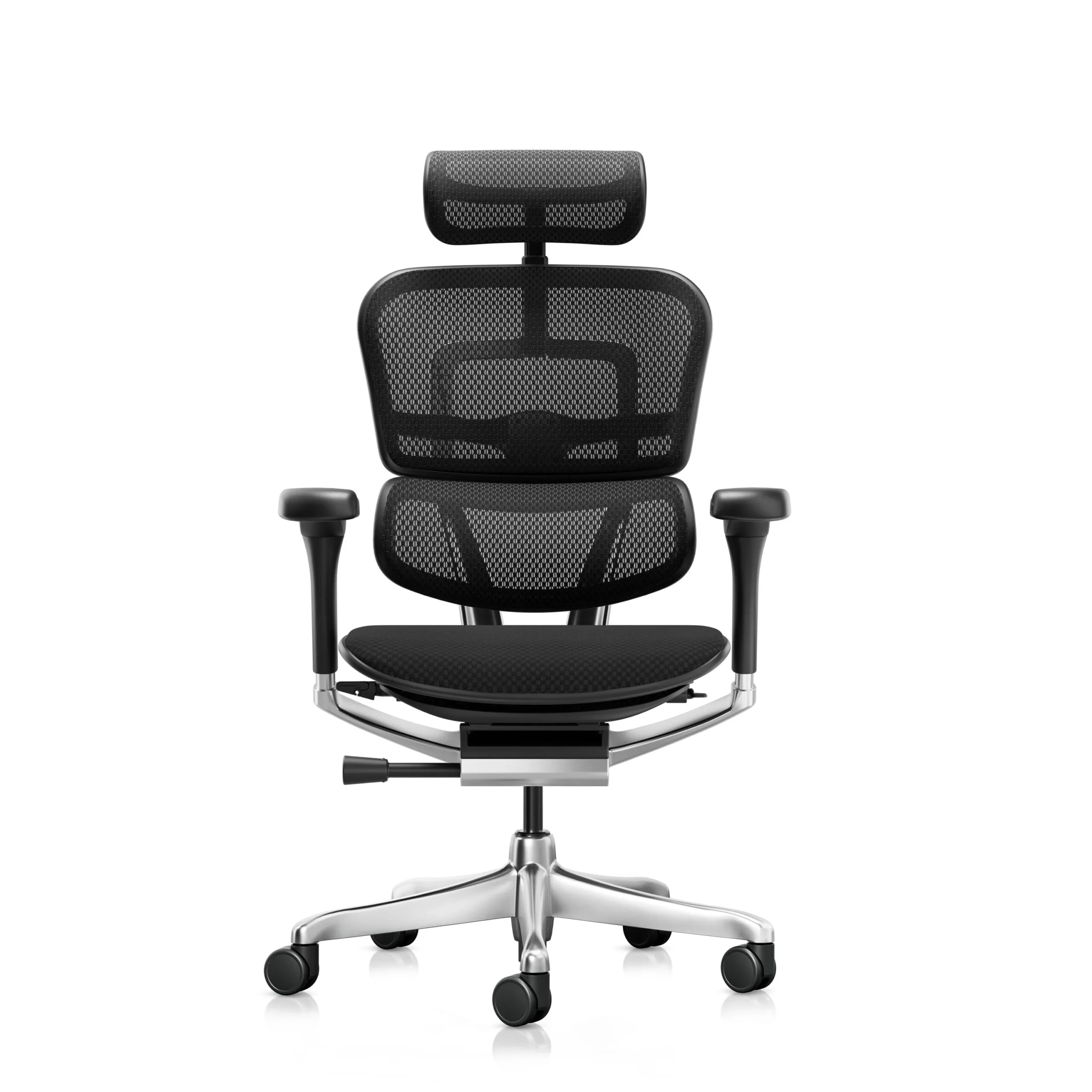 Fauteuil Ergohuman Elite 24h/24 assise tissu noir – Image 7