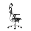 Fauteuil Ergohuman Elite 24h/24 assise tissu noir - Thumbnail Image 6