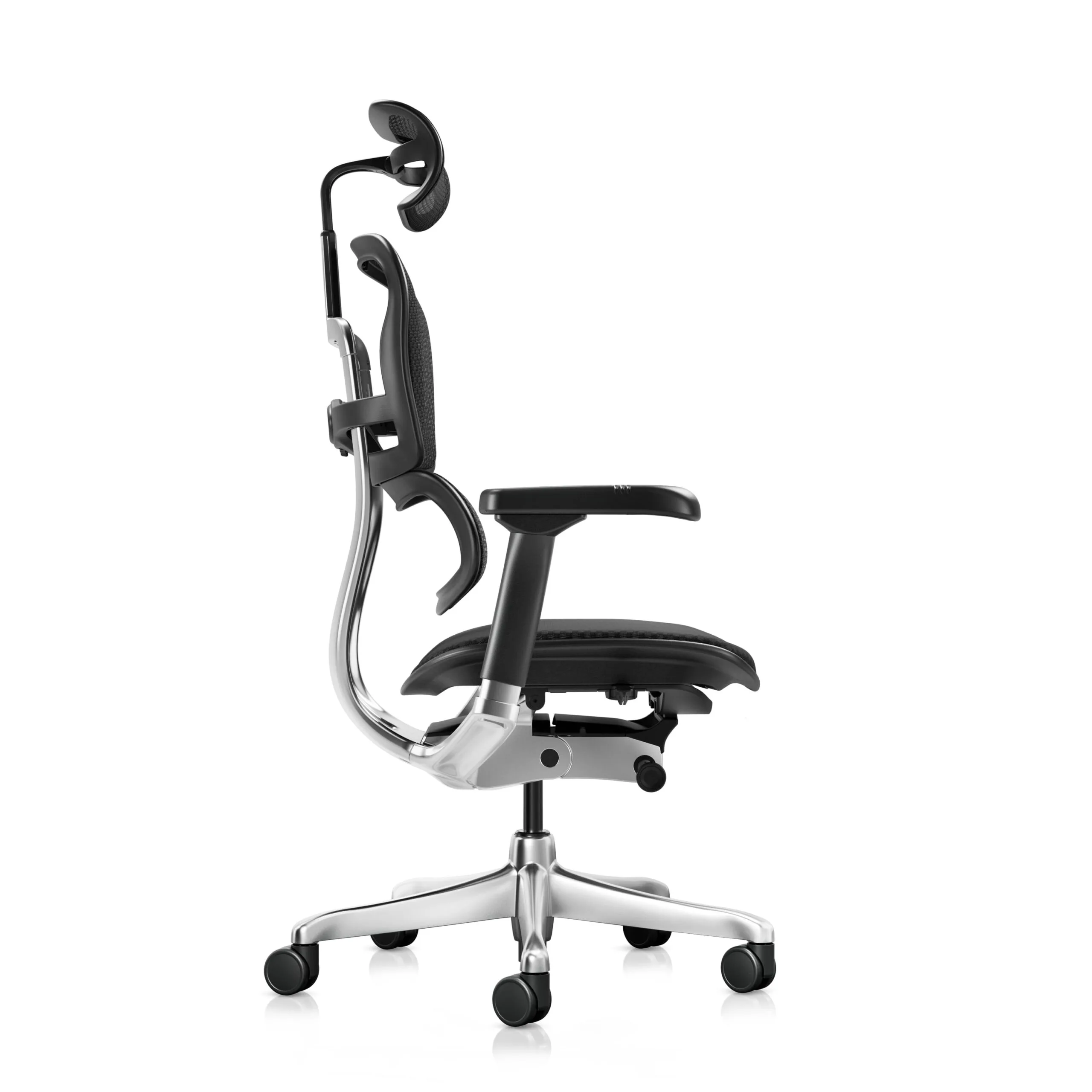 Fauteuil Ergohuman Elite 24h/24 assise tissu noir – Image 6