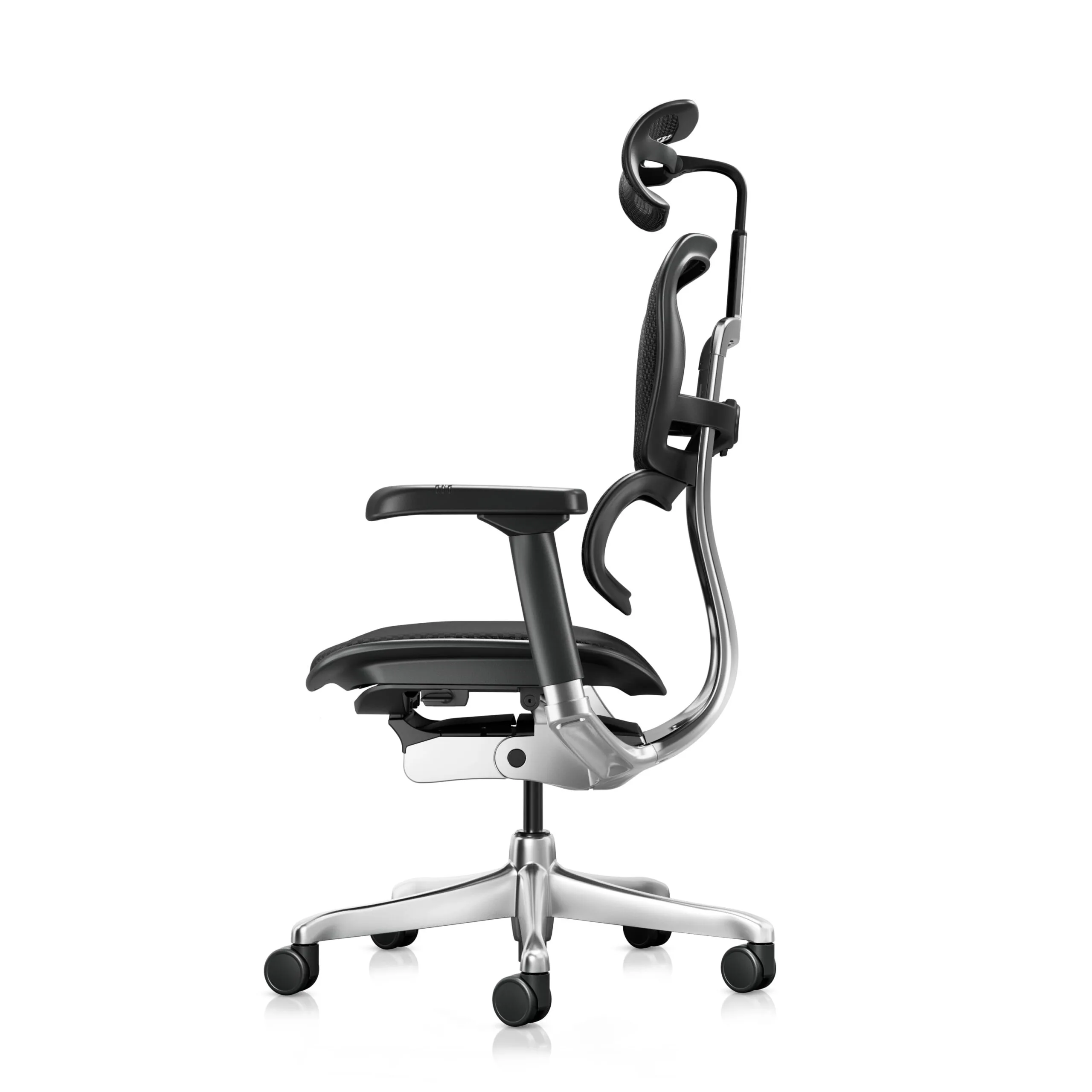 Fauteuil Ergohuman Elite 24h/24 assise tissu noir – Image 2
