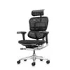 Fauteuil Ergohuman Elite 24h/24 assise tissu noir - Thumbnail Image 1