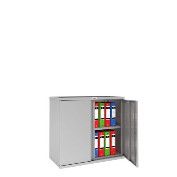 Armoire basse à portes battantes - L100 - Phoenix