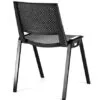 Chaise polypropylène empilable KENI – noire | ACT' - Thumbnail Image 2