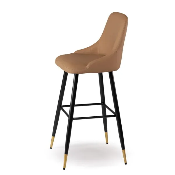 Tabouret de bar simili cuir Kiko – 2 coloris | ACT'