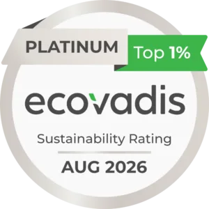 Médaille Platinum EcoVadis, août 2026