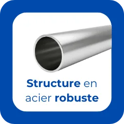 Structure en acier robuste