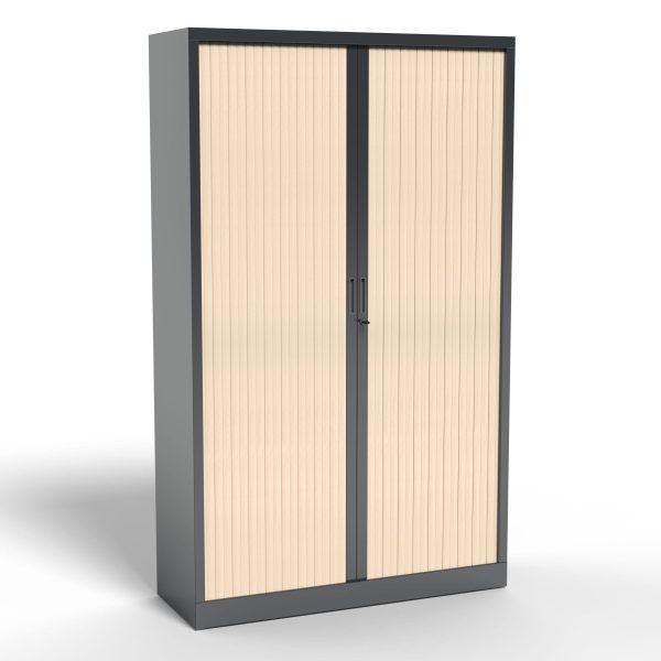 Armoire haute monobloc metallique à rideaux - RONÉO