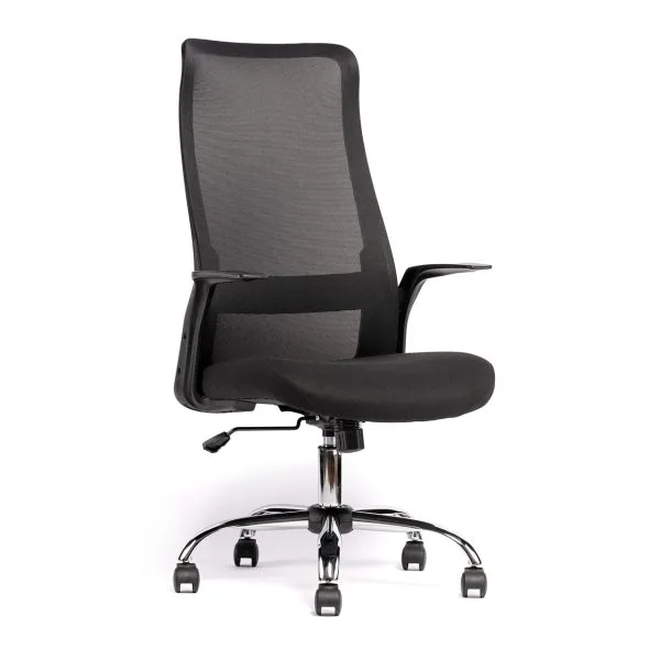 Fauteuil BOOK en maille respirante noire - ACT’