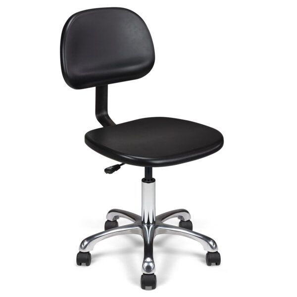 Chaise médicale à roulettes CLPU-L – noire | ACT'