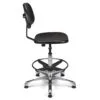 Tabouret haut médical CLPU-H – dossier PU – ACT' – vue de profil