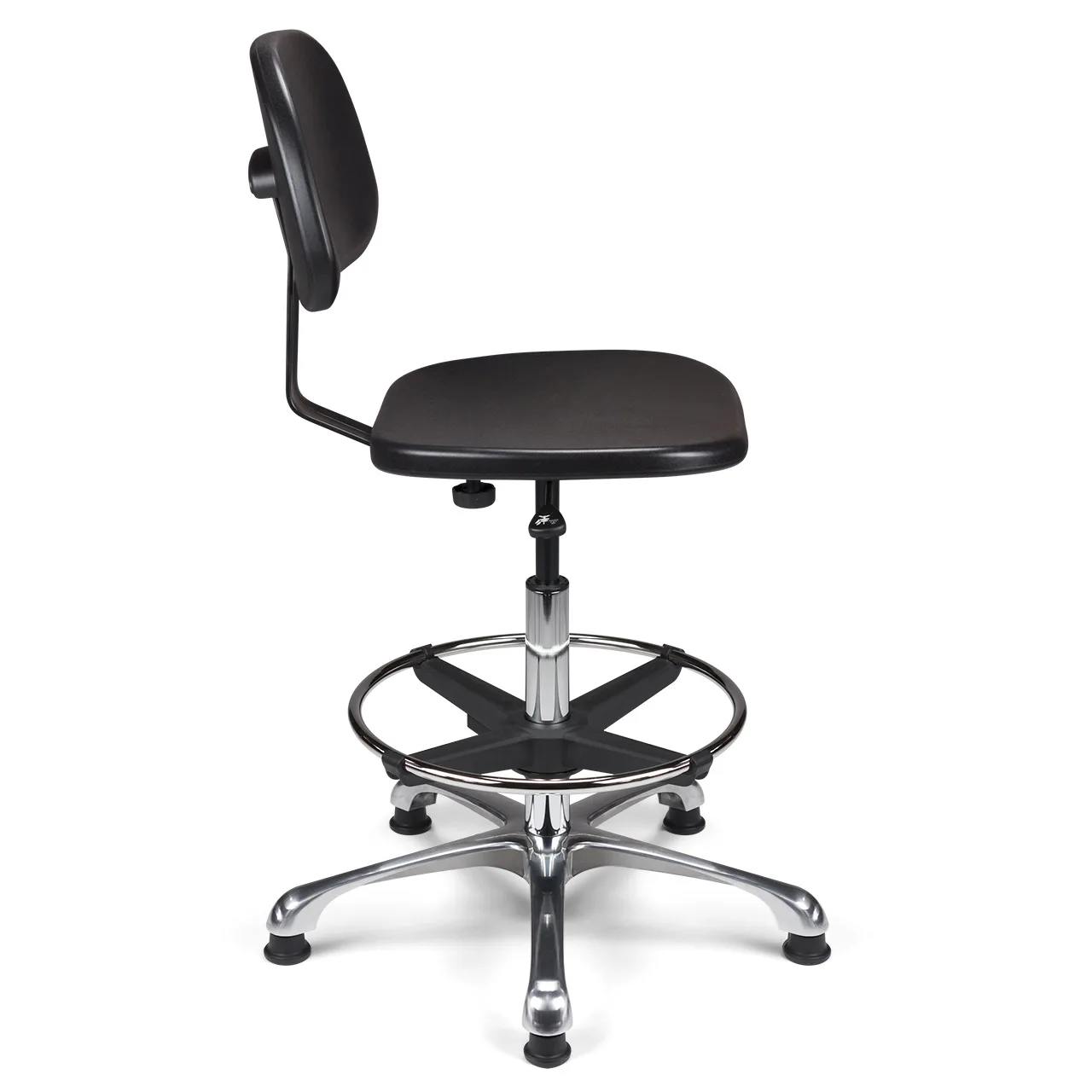 Tabouret haut médical CLPU-H – dossier PU – ACT' – vue de profil