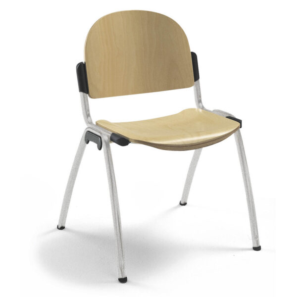 Chaise de collectivité en bois DIAM-B | ACT'