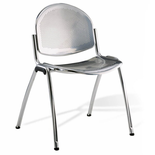 Chaise empilable métal DIAM-M – 2 coloris | ACT'