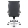 Fauteuil manager en cuir noir haut de gamme ETAN-H – ACT’ – vue de dos