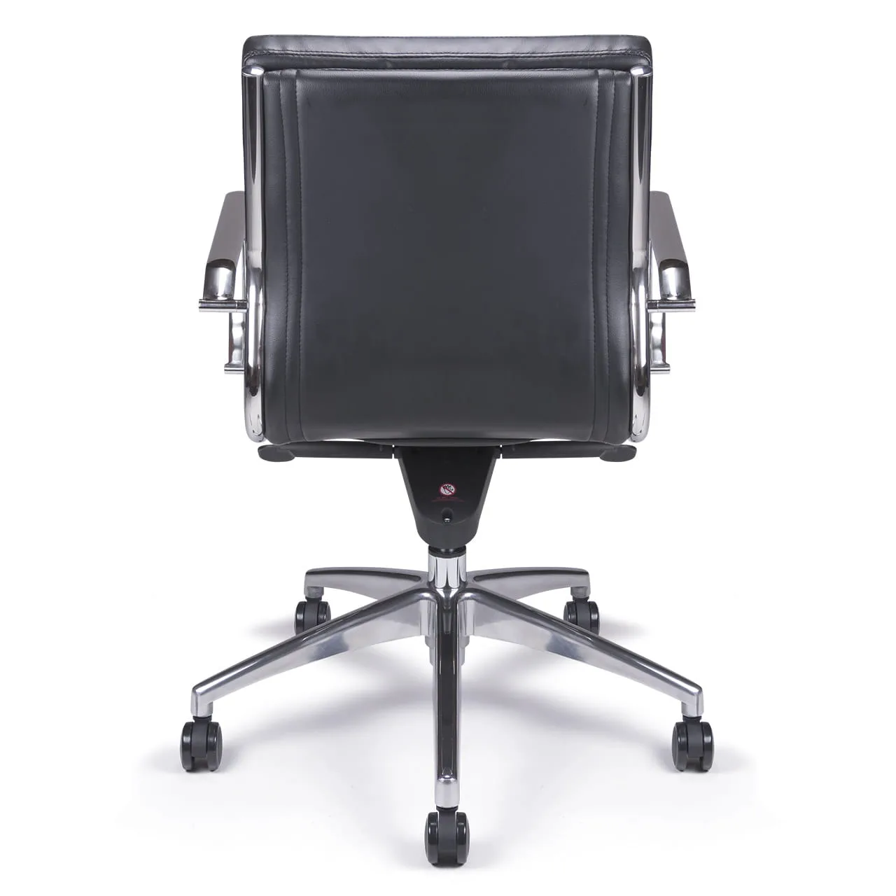Fauteuil manager en cuir noir haut de gamme ETAN-L - ACT' – Image 6