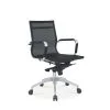 Fauteuil de direction Chromy 60 en résille noire - MTi