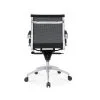 Fauteuil de direction Chromy 60 en résille noire - MTi