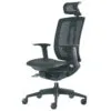 Fauteuil ergonomique synchrone 35X résille noir - MTi