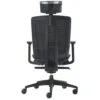Fauteuil ergonomique synchrone 35X résille noir - MTi