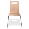 Chaise avec poignée de transport FIMA – bois | ACT' - Thumbnail Image 2