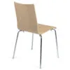 Chaise d'accueil en bois FIMO – empilable | ACT' - Thumbnail Image 2