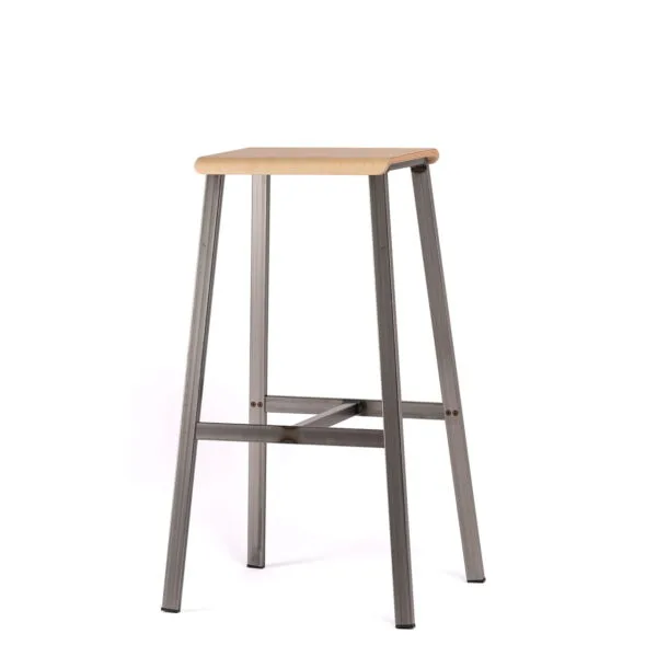 Tabouret haut sans dossier Kala – 3 finitions | ACT'