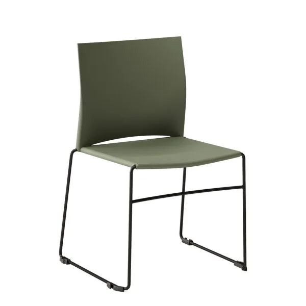 Chaise empilable colorée LINO – 7 coloris – ACT'