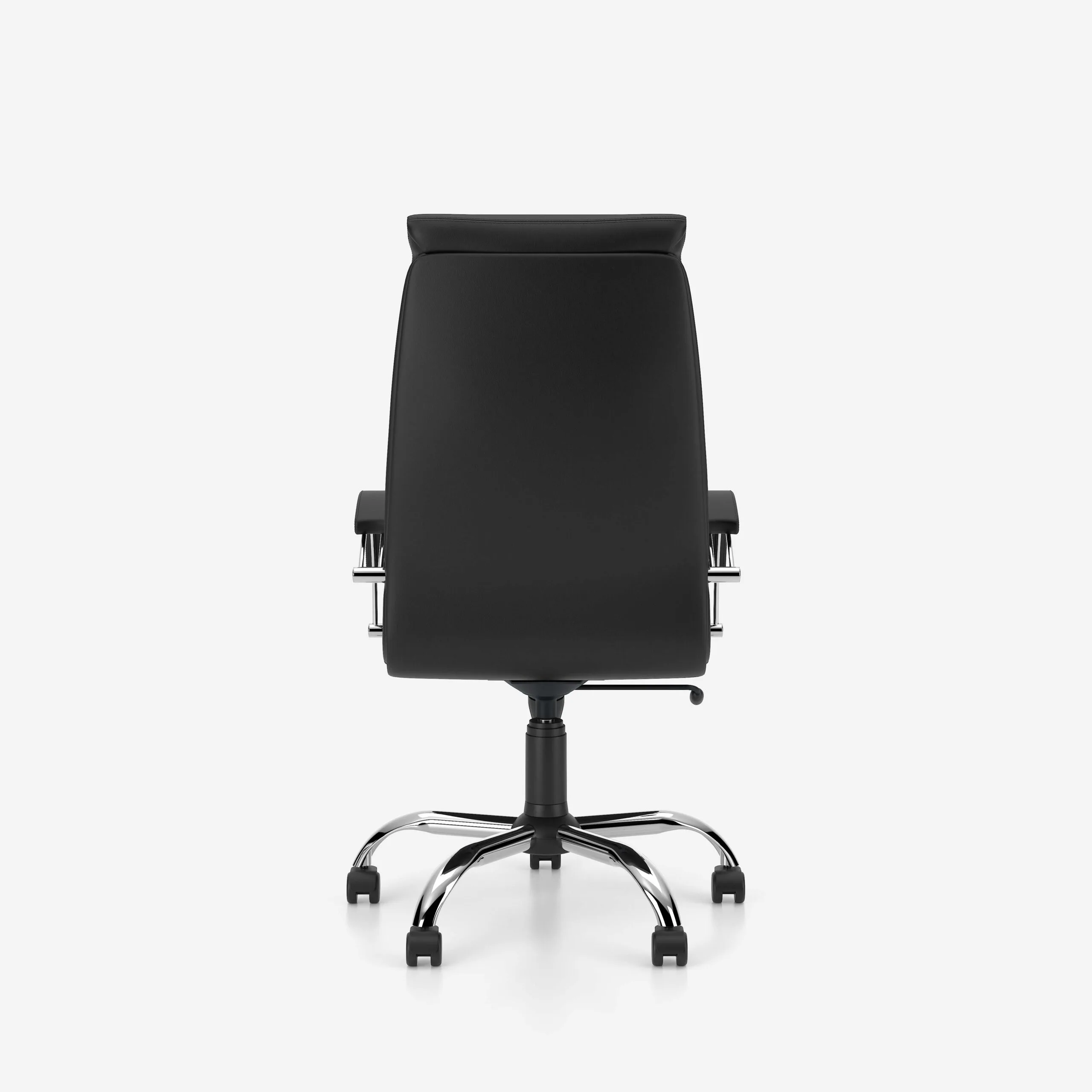 Fauteuil de bureau croûte de cuir NADIR | Nowy Styl – Image 4