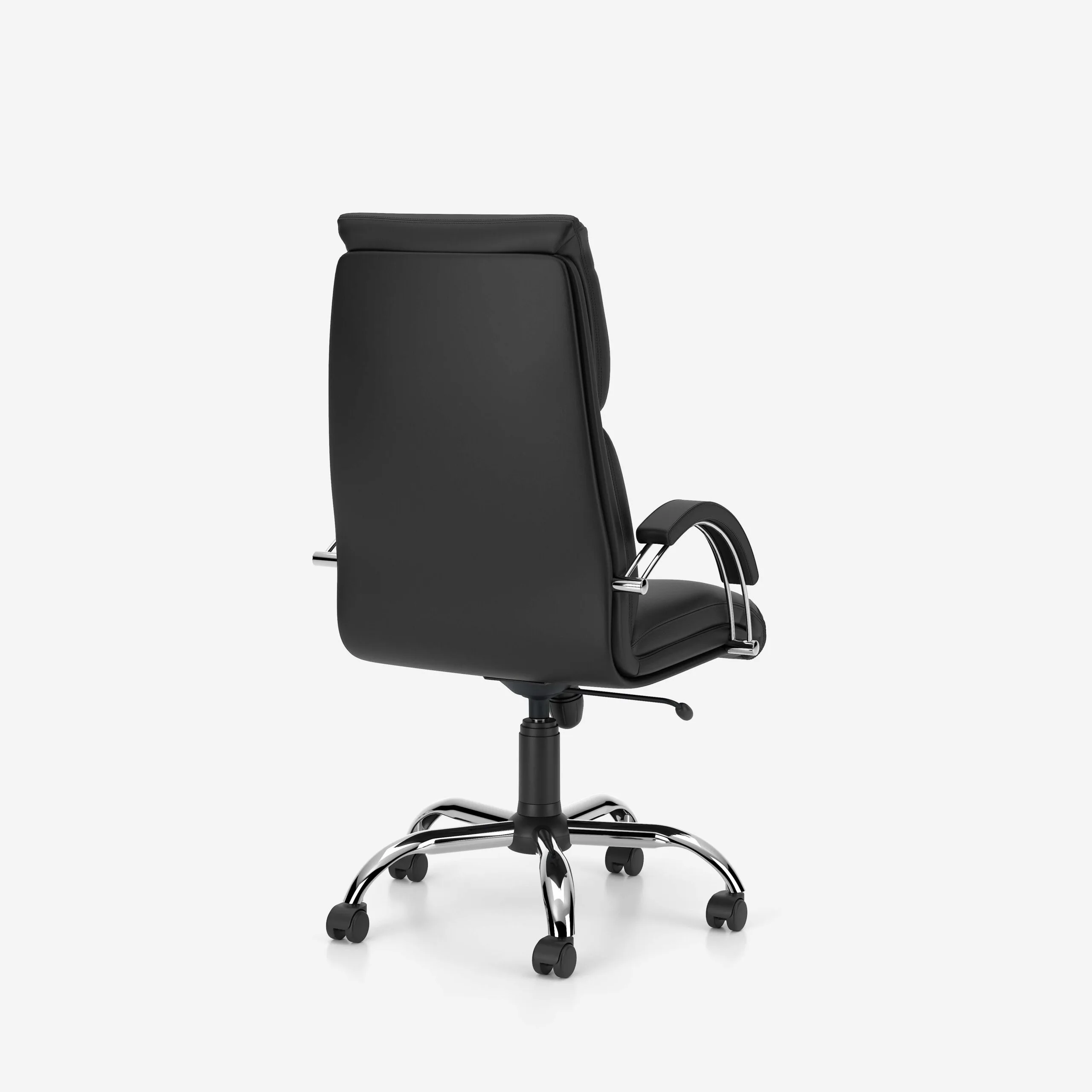 Fauteuil de bureau croûte de cuir NADIR | Nowy Styl – Image 6