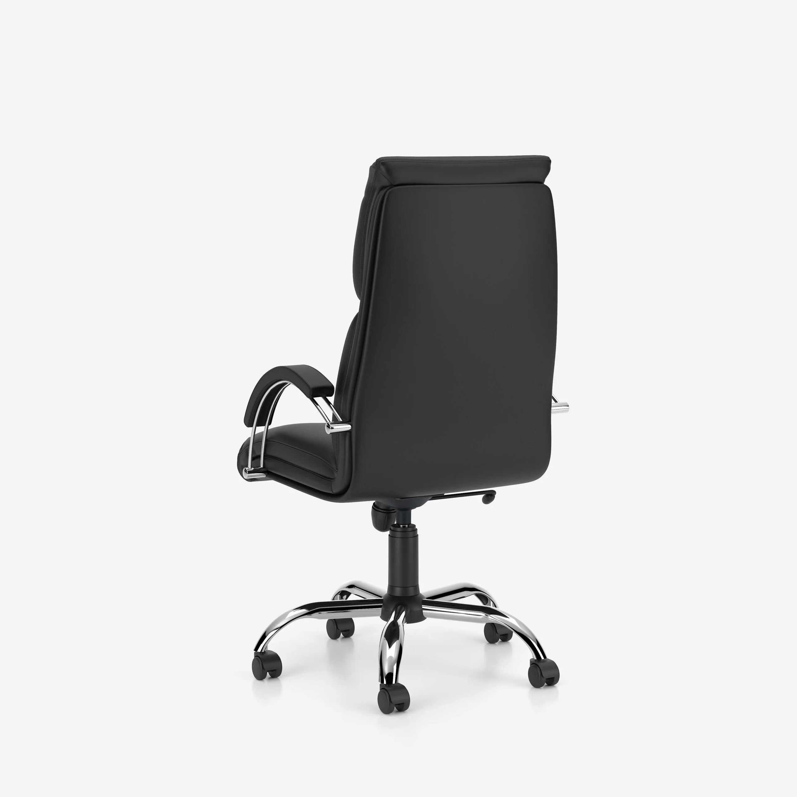 Fauteuil de bureau croûte de cuir NADIR | Nowy Styl – Image 8