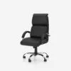 Fauteuil de bureau croûte de cuir NADIR | Nowy Styl - Thumbnail Image 10