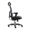 Fauteuil noir Orca 24/24 renforcé – Ronéo - Thumbnail Image 3